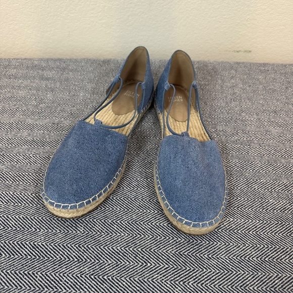 Eileen Fisher -  Lee Jean Espadrille Flat - Picture 5 of 9